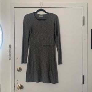 Gray Abercrombie Sweater Dress